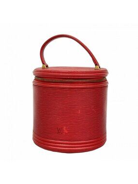 Louis Vuitton Handbag Epi Cannes Castilian Red